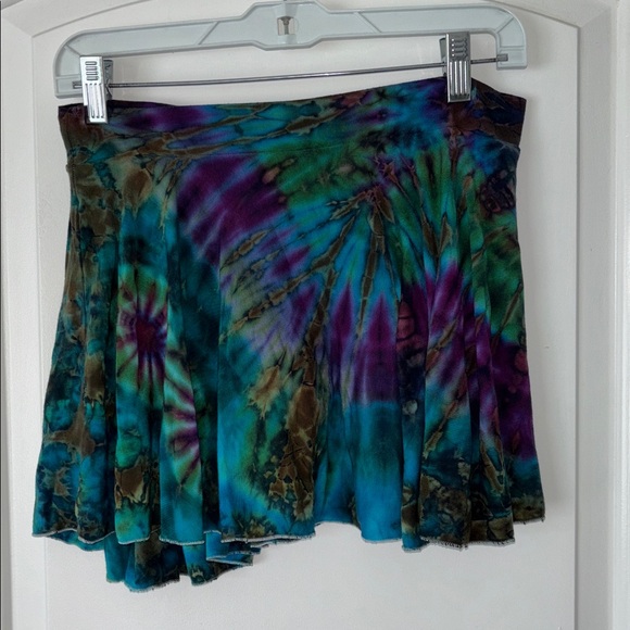 Mexicali Blues skort Tie Dye festival concert  skooter skirt S/M - Picture 4 of 8